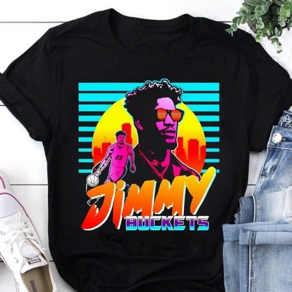 Gildan Retro Jimmy Butler Jimmy Buckets Tshirt